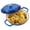Blue, variant on Multi-Function Enameled Cast Iron Dutch Oven with Self-Basting Lid, 3QT Cast iron soup pot, Ideal for Braising, Baking, Stewing & Soup, Works on All Stovetops Including Induction
