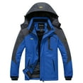 thumbnail image 1 of Veste d'Hiver Imperméable pour Hommes Manteau d'Hiver Chaud Veste de Ski à Capuche, 1 of 5