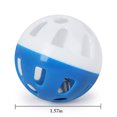 thumbnail image 2 of 2PCS Cat Bell Ball Plastic Hollow-out Cat Bell Toy Cat Toy Ball Cat Sound Toy, 2 of 10