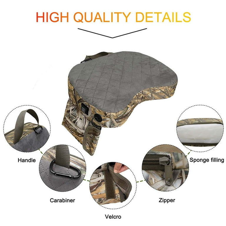 Waterproof Portable Cushion Resistant Portable Seat Cushion for Tree Stand  and Ladder Stand 