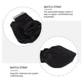 thumbnail image 4 of Miangastore 1Pcs Durable Scrunchie Watch Strap Stretchable Polyester for Ladies Watch Strap Compatible for Fitbit, 4 of 8