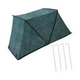 thumbnail image 3 of Red de sombra para plantas de jardín, reutilizable, fácil de instalar, plegable, con estacas para patio, balcón, exterior, granja o patio. Verde, 3 of 8