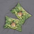 thumbnail image 2 of Happy Squirrel Welcome St Patrick's Day Lucky Shamrocks Clover Pillowcase Double Sided Pet Small Animal Lover Pillow Case Covers - 22001, 2 of 5