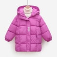 thumbnail image 2 of KPOPLK Boys' Winter Coat – Waterproof Heavyweight Puffer Jacket with Hood(4-5 Years,Purple), 2 of 9