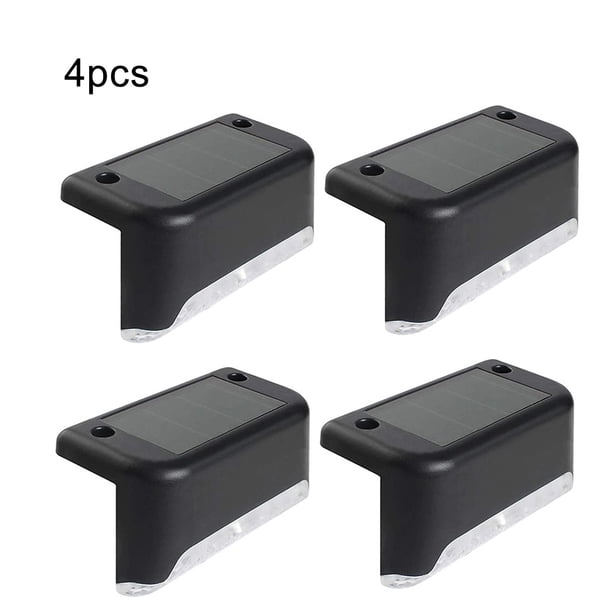 Luces Solares Para Escaleras Lámparas Solares Led Impermeables Luces De Paisaje Al Aire Libre 1/4/8/16Pcs Methold HA035291-00