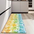 thumbnail image 4 of Pioneer Flower Floral Print Pattern Kitchen Rug Mat,Kitchen Runner Rugs Non Skid Washable,Decorative Kitchen Floor Mats for Kitchen,Sink,Laundry,17"X47", 4 of 5