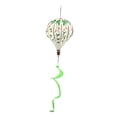 thumbnail image 4 of Molino de viento con forma de globo aerostático, manga de viento giratoria para decoración de porches y jardines. Pájaro beige, 4 of 9