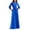 Blue, variant on Elainilye Fashion Dresses for Women 2024 Casual Crewneck Lantern Long Sleeve Pullover Belt Solid Color Dress,Black