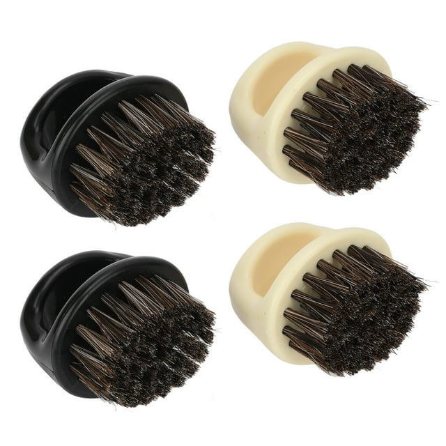 4 cepillos para nudillos cepillo para nudillos barba para hombres cepillo para peinar bigote cepillo para nudillos cepillo de afeitar para bigote cerdas suaves barrer barba ANGGREK Otros