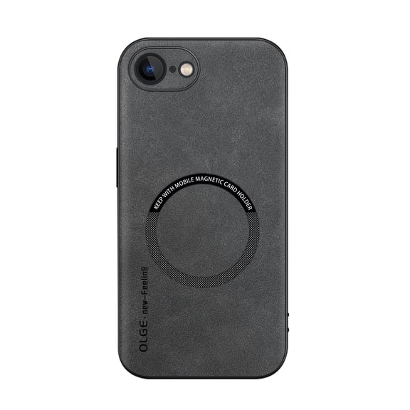 for iPhone 17e 16e Case Magnetic, Compatible with Magsafe & Car Mount Slim Fit Shockproof Anti-Scratch Bumper Drop Protection Phone Case for iPhone 17e 16e 6.1", Gray