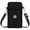 Black, variant on Nylon Crossbody Cell Phone Purse Mini Messenger Shoulder Strap Wallet Pouch Sports Armband Bag for Women (7.5*3.9*2.0inch, Wine Red）