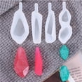 thumbnail image 3 of Handmade Earrings Keychain UV Resin Mould DIY Crafts Jewelry Mold Crystal Mold, 3 of 11
