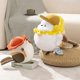 thumbnail image 3 of Juguete de peluche de pájaro de Lmitation, muñeco de Gorrión, almohada de garganta de plata, muñeco de titanio de cola larga, regalo de cumpleaños para niñas y amigos, 3 of 4