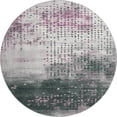 thumbnail image 2 of Addison Rugs Mayfield Premium Machine Washable Transitional Geometric Blush Round Rug, 8' x 8', 2 of 6