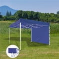 thumbnail image 4 of Foldable Pop Up Canopy Professional Practical and Instant Shelter Easy Installment Practical Sunscreen Gazebo Tents Shading Cloth for Garden Red, 4 of 8