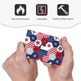 thumbnail image 4 of Balery American Stars2 for Duplex Wall Plates Kit, Electrical Outlet Covers, Standard Size 1-Gang 5.0" x3.0", Electric Receptacle Plug Covers-Style T, 4 of 6