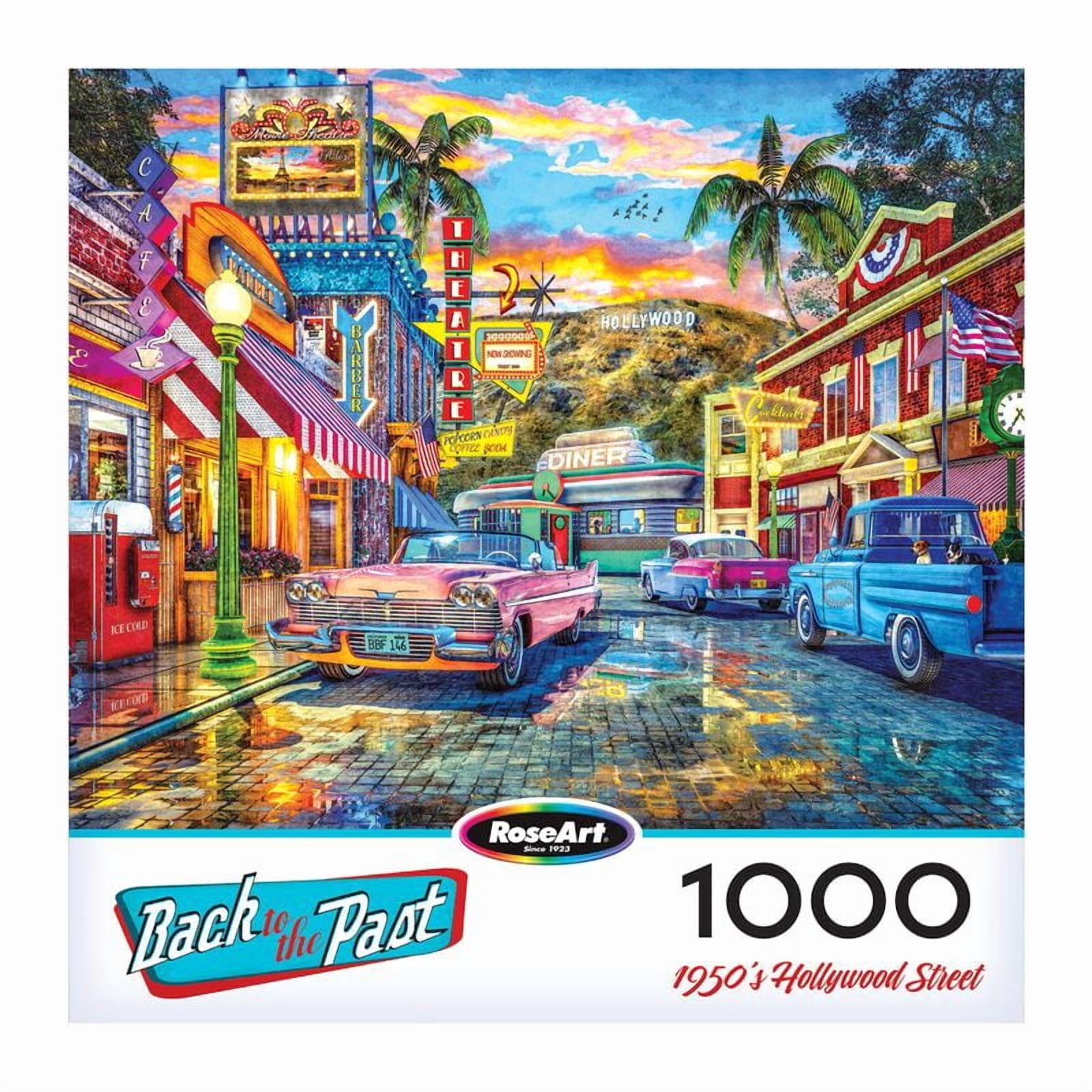 Back to the Past 1000pc - 1950s Hollywood Street