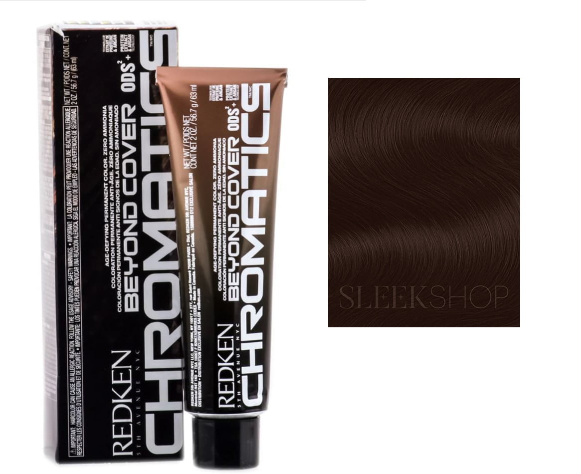 Redken Chromatics Beyond Cover Hair Color 5Nw (5.03) - Natural Warm, 2 Oz