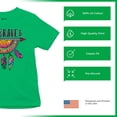 thumbnail image 4 of Tee Hunt Be Brave Dream Catcher Youth T-Shirt Dean Russo Motivation Yolo Kids, Green, Large, 4 of 5