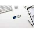thumbnail image 3 of Timetec 128GB SSD 3D NAND SATA III 6Gb/s M.2 2280 NGFF 64TBW Read Speed Up to 550MB/s SLC Cache Performance Boost Internal Solid State Drive for PC Computer Laptop and Desktop (128GB), 3 of 9