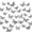 E, variant on 72PCS 3D Butterfly Wall Stickers 3.93in, Hollow Double Layer Butterfly Wall Decor for Living Room Bedroom TV Background Creative Wall Decals