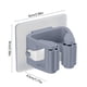 thumbnail image 3 of Soporte de pared para fregona con adhesivo resistente | Organizador de escobas sin taladro para baño y lavadero | Colgador resistente de acero inoxidable para rastrillo y pala | Paquete de 1, 3 of 7