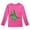 Hot Pink, variant on Girl Clothes Girls Shirts Long Sleeve Unisex Toddler Boys Girls Fall Christmas Dinosaur Cartoon Print T Shirt, Holiday Casual Kids Top Girls School Uniform Clothes