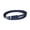 Navy, variant on Women's Braided Skinny Belts Adjustable Belt Loops Faux Leather Basic Braided Autumn Classic D Ring Casual White Silver X-Small-Large