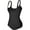 Black, variant on Faja Shapewear for Women Tummy Control Open Bust Body Shaper Seamless Bodysuits with Adjustable Strap