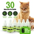 thumbnail image 2 of Zenpaws Upgraded No Scent - 2 Pack Diffuser Cat Relaxant Refill - 6 Bottles Total -Compatibility : Refills Compatible with All Major Brand diffusers. Feliway, Comfort Zone, ThunderEase, Relaxivet, 2 of 8