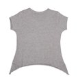 thumbnail image 2 of Purple Orchid - Little Girls Short Sleeve Top 28923-5 (Grey Be Happy), 2 of 3