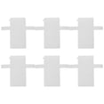 thumbnail image 1 of SHISUYAN 6pcs Bag DIY Plastic Sheets Embroidery Knitting Bag Handbag Grid Plates, 1 of 9