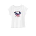 thumbnail image 4 of Camiseta de verano con cuello redondo y ajuste regular para mujer, elegante camiseta con cuello redondo para ir de compras SG, 4 of 7
