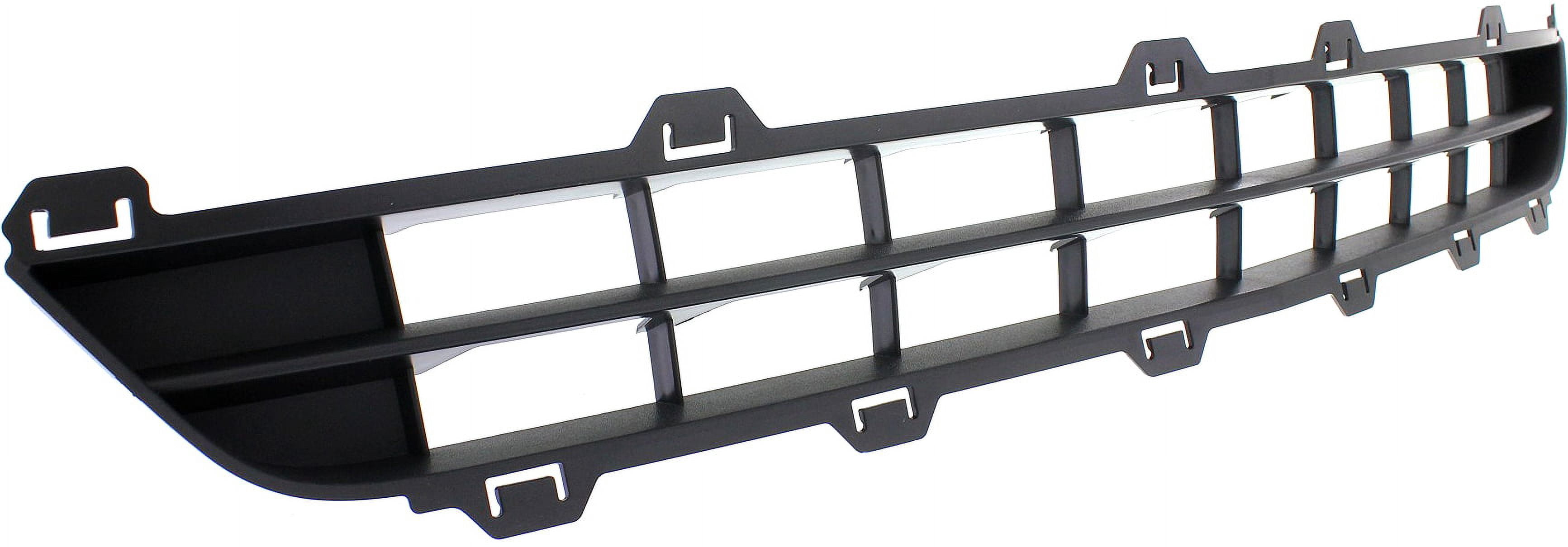 Bumper Grille Compatible With 2010-2012 Lincoln MKZ Front Textured Black