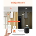 thumbnail image 4 of KFFKFF Automatic Curtain Opener, 2 Pack, Smart Control via App and Remote, Hub Included, Electric Curtain System Compatible with Alexa and Google Home, Scheduled Operation, 4 of 9