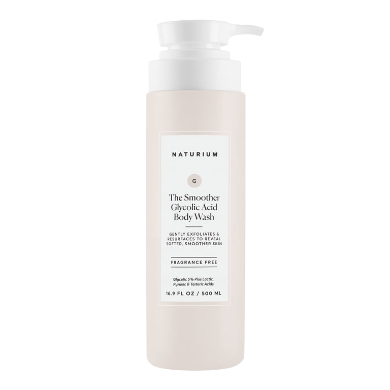 Naturium The Smoother Glycolic Acid Body Wash, 16.9 oz photo 1