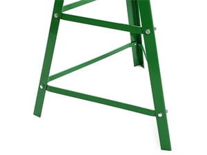 Kojem 2 Ton Under Hoist Tripod Stand for Garages Repair Shops Adjustable  Green Powder Coated Heavy Duty Steel