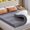 4inch Gray, variant on EnHomee Extra Firm Twin Mattress Topper, 4 Inch 7 Zone Gel Memory Foam Mattress Pad for Back Pain Pressure Relief, Breathable Bamboo Charcoal No Smell, CertiPUR-US Certified