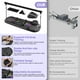thumbnail image 2 of Máquina de entrenamiento Pilates Reformer Coriardo, plegable, negra, 2 of 8