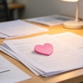 thumbnail image 7 of Under $1 Sticky Notes, Post It Notes Heart Shaped Cute Strong Adhesive Removable Pads for Messages Office College Home by Xuniizn, 7 of 7