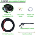 thumbnail image 5 of Canpump CR3000 Electric Pressure Washer: 1500 psi @ 2.2 US gpm, 120 V, Auto Start-Stop (TSS), 5 of 9