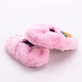 thumbnail image 5 of Toddler Boys Slippers Cartoon Cute Animals Plush Warm Home Shoes, 5 of 5
