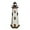 Off White, variant on Wooden Lighthouse Decoration with Lights Nautical Tabletop Decor Decorative Tower Light Beach Themed Centerpieces Wood Coastal Home Décor (Off White)