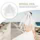 thumbnail image 3 of 1 unid novia vestido de novia velo elegante bridal velo romántico boda velo velo, 3 of 5