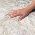 thumbnail image 3 of Addison Rugs Dream Shag Premium Machine Washable Transitional Horizontal Bars Beige Rectangle Rug, 5' x 7'6", 3 of 8