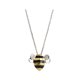 thumbnail image 1 of Qarigey Miel Regalo del día de San Valentín Collar con colgante de abeja elegante y delicado para mujer Estilo único de abeja Ropa, zapatos y accesorios Miscelánea tipo 1, 1 of 1