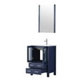 thumbnail image 4 of Lexora Home Volez 24" Single Vanity in Navy Blue, 4 of 9