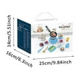 thumbnail image 2 of Complete Kids Cooking Set with 22Pcs Food Grade Stainless Steel Tools Real Meal Preparation Educational Toy for Young Chefs, 2 of 5