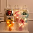 thumbnail image 2 of Glowing Romantic Artificial Flowers, Mother's Day Gifts - Dried Flower Bouquet for DIY Wedding Bouquets Centerpieces Baby Shower Party Home Decorations, 2 of 8
