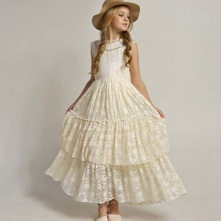 

Kayannuo Girls Dresses Clearance Princess Dresses for Girls Children Baby Girls Middle-aged Children s Sleeveless Dress Gauze Dress Princess Dress Birthday Dress